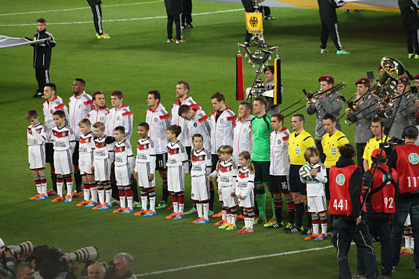 Die deutsche Nationalmannschaft (Foto: eigene Quelle)